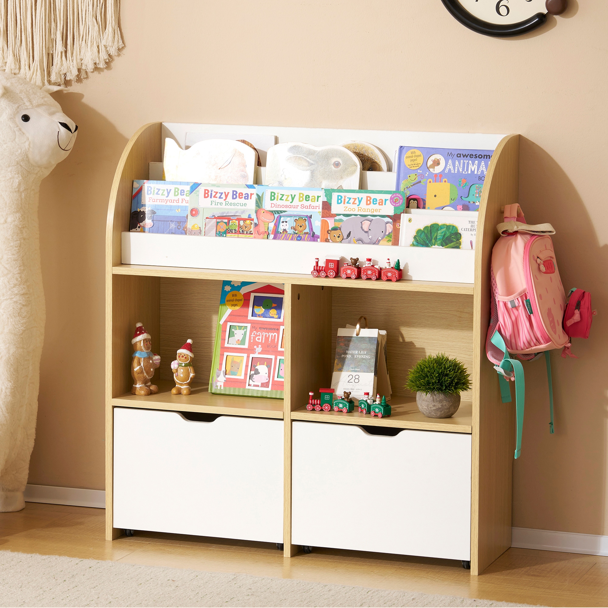 【2点購入で150OFF】【国内即発送】【新商品】おもちゃ収納 おもちゃ 収納 絵本棚 子供部屋収納 絵本収納 絵本ラック ブックラック 本棚 子供用 おしゃれ 大容量 引き出し 収納 キャスター 入 【2点購入で150OFF】【国内即発送】【新商品】おもちゃ収納 おもちゃ 収納 絵本棚 子供部屋収納 絵本収納 絵本ラック ブックラック 本棚 子供用 おしゃれ 大容量 引き出し 収納 キャスター 入