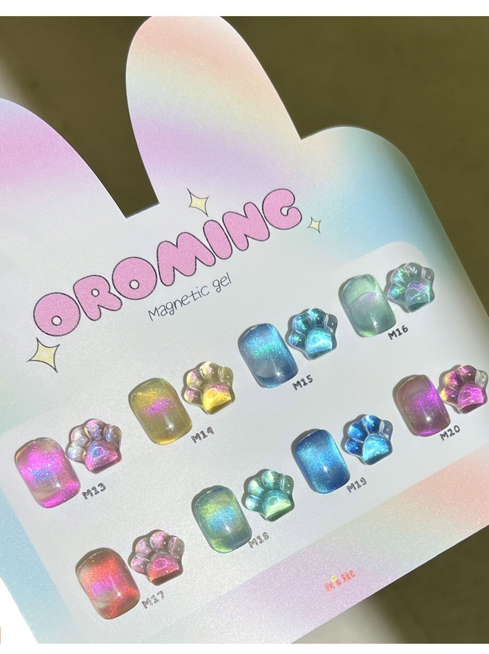 [ITS LIT NAIL] 【OROMING】 MAGNET GEL - 8色 セット / マグネットネイル