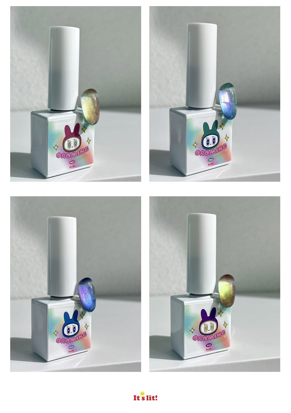 [ITS LIT NAIL] 【OROMING】 MAGNET GEL - 8色 セット / マグネットネイル