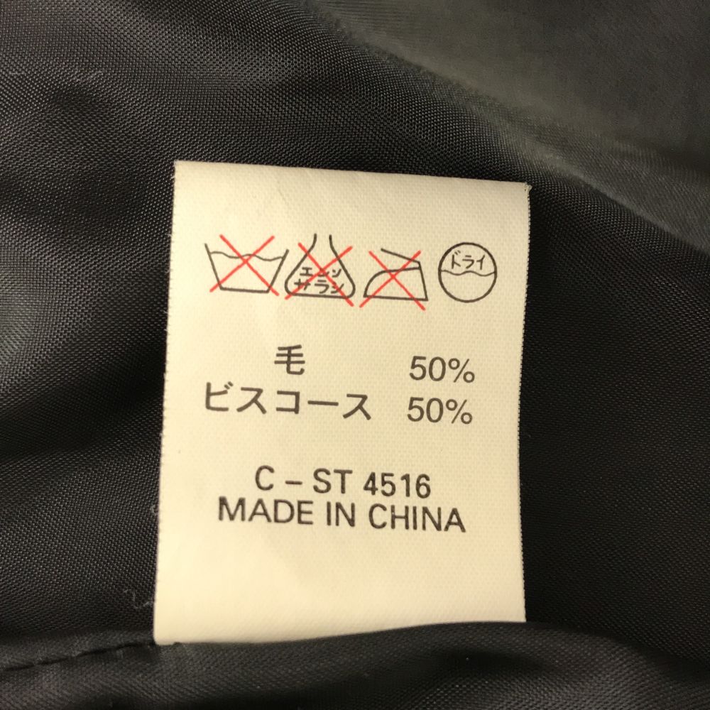 袖レザー スタジャン S レッド ウールブレンド メンズ 袖レザー スタジャン S レッド ウールブレンド メンズ