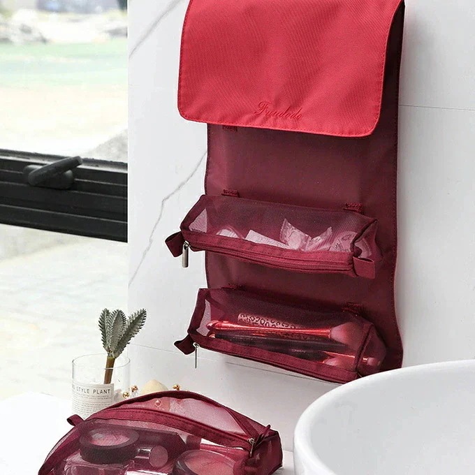 1つ買うと10個無料コスメポーチ 小物 バッグ ポーチ コスメバッグ バッグインバッグ ポーチ メッシュ トラベル 出張 携帯 旅行 ジム プール 海 ヨガ 洗面 メイクポーチ 収納ポーチ 化粧ポ