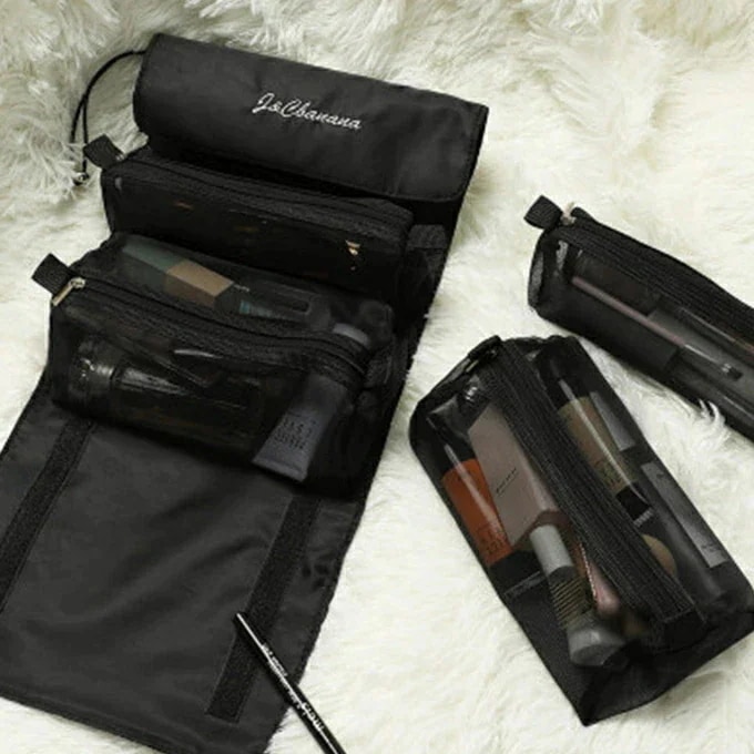 1つ買うと10個無料コスメポーチ 小物 バッグ ポーチ コスメバッグ バッグインバッグ ポーチ メッシュ トラベル 出張 携帯 旅行 ジム プール 海 ヨガ 洗面 メイクポーチ 収納ポーチ 化粧ポ