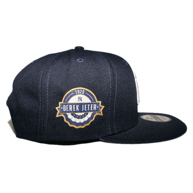 スナップバックキャップ 帽子 9fifty メンズ レディース デレク ジーター MLB ニューヨーク ヤンキース フリーサイズ