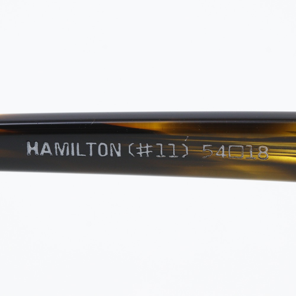 トラディショナルズ ハミルトン#11 サングラス プラスチック 茶 ユニセックス 中古品 Aランク トラディショナルズ ハミルトン#11 サングラス プラスチック 茶 ユニセックス 中古品 Aランク