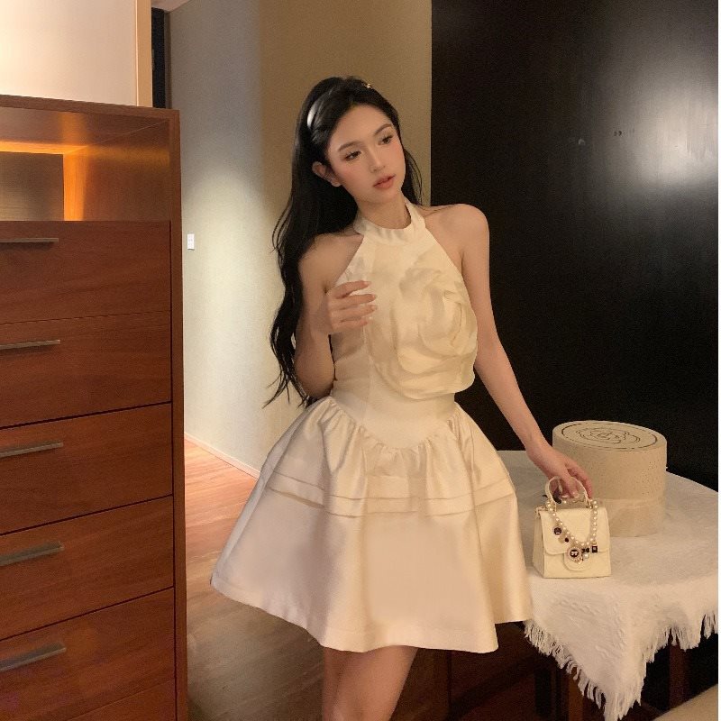 春先の女性用ローズプリンセスドレス小ぶりで艶やかなウエスト