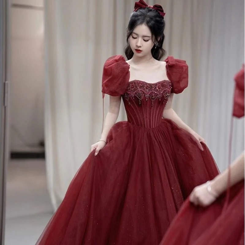 花嫁の乾杯ドレス 2025 結婚式 謝恩会 披露宴 婚約ドレス 星空ドレス