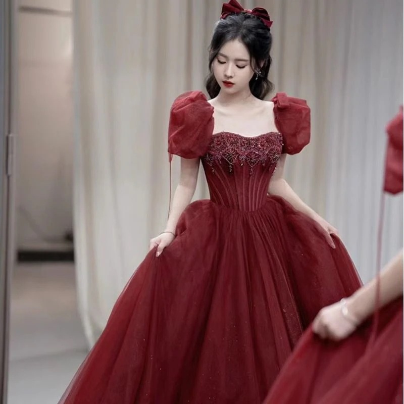 花嫁の乾杯ドレス 2025 結婚式 謝恩会 披露宴 婚約ドレス 星空ドレス