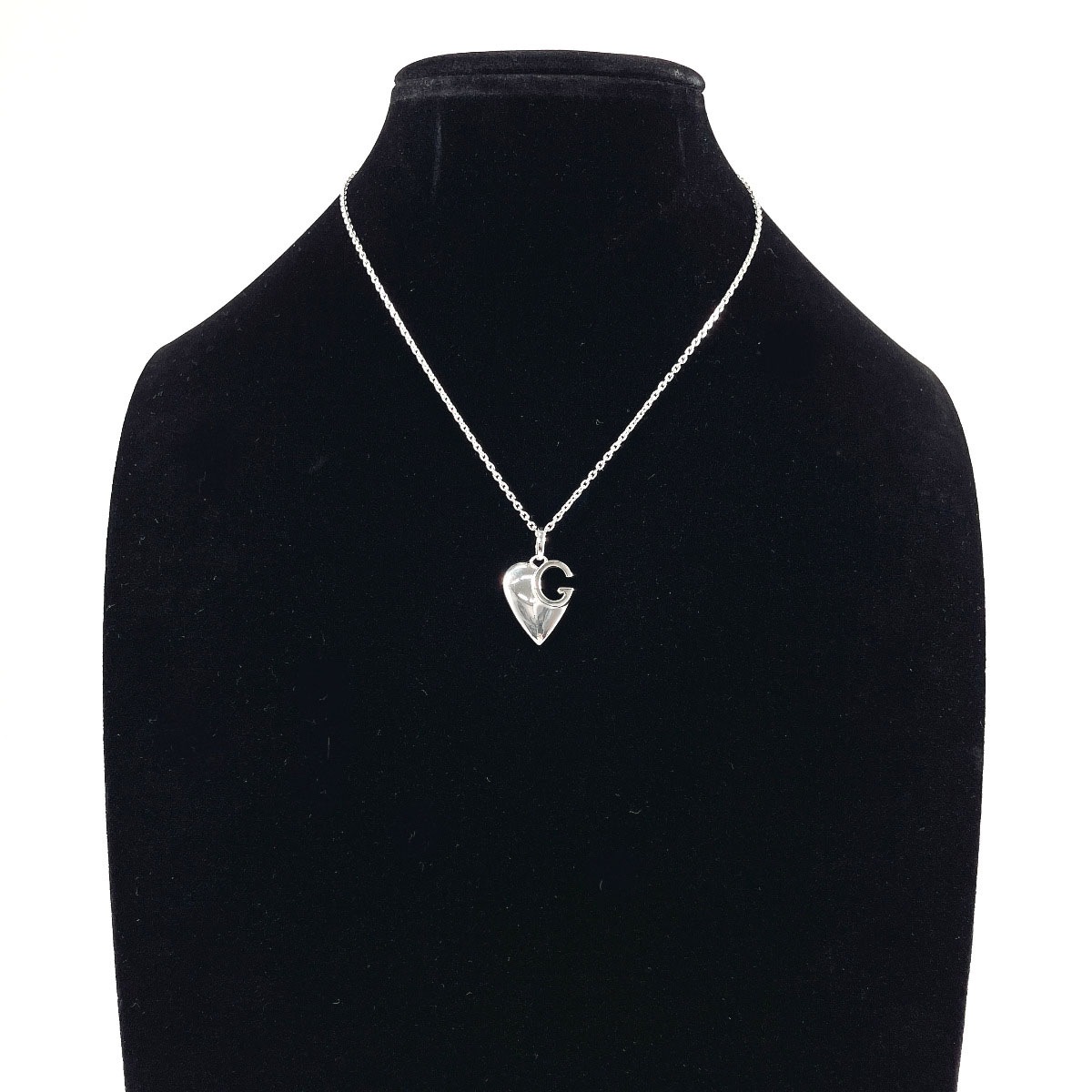 233963 J8400 8106 Gロゴ ハート ネックレス シルバー シルバー925 レディース 233963 J8400 8106 Gロゴ ハート ネックレス シルバー シルバー925 レディース