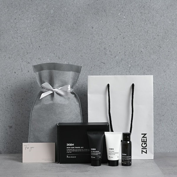 スキンケアセット Qoo10] ZIGEN 【公式】 スキンケアギフト メンズ トラ