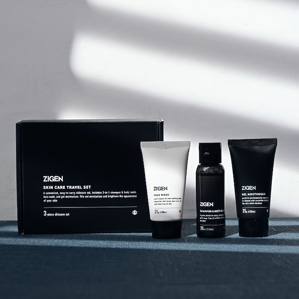 Qoo10] ZIGEN 【公式】 スキンケアギフト メンズ トラ