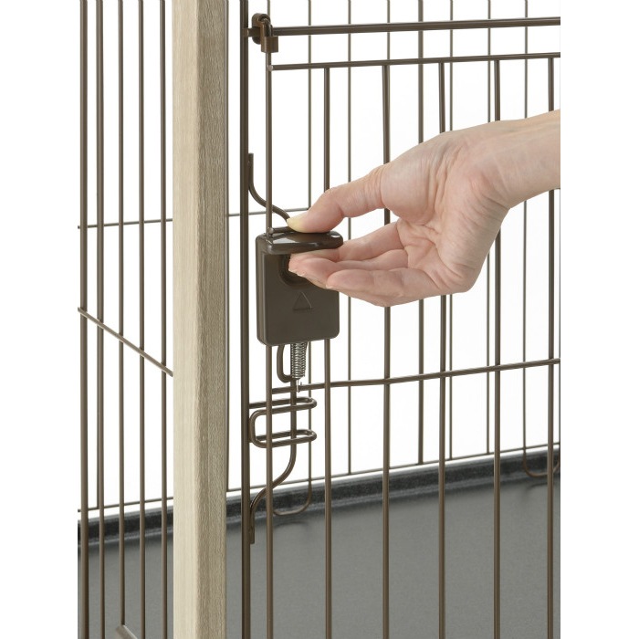 ペットサークル アルミフレームペットサークル 90-60 R-4945680562102 ベージュ ペットサークル アルミフレームペットサークル 90-60 R-4945680562102 ベージュ