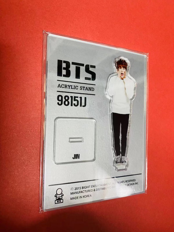 BTS 公式 2ND MUSTER 17520 アクリルスタンド ジン ソクジン BTS JIN
