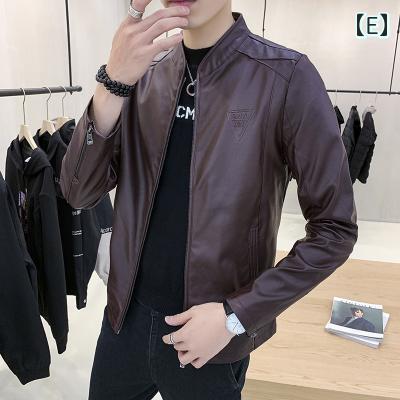 メンズ ファッション 秋冬 革 ジャケット スリムフィット 韓国 モーター サイクル シープスキンジャケット ビジネス ソフト レザージャケット メンズ ファッション 秋冬 革 ジャケット スリムフィット 韓国 モーター サイクル シープスキンジャケット ビジネス ソフト レザージャケット