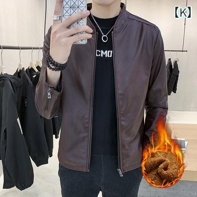 メンズ ファッション 秋冬 革 ジャケット スリムフィット 韓国 モーター サイクル シープスキンジャケット ビジネス ソフト レザージャケット メンズ ファッション 秋冬 革 ジャケット スリムフィット 韓国 モーター サイクル シープスキンジャケット ビジネス ソフト レザージャケット