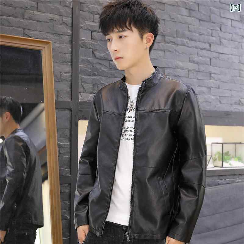 メンズ ファッション 秋冬 革 ジャケット スリムフィット 韓国 モーター サイクル シープスキンジャケット ビジネス ソフト レザージャケット メンズ ファッション 秋冬 革 ジャケット スリムフィット 韓国 モーター サイクル シープスキンジャケット ビジネス ソフト レザージャケット