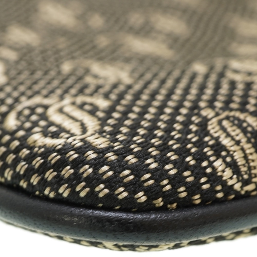 新品同様 KIMI メッセンジャー ショルダーバッグ キャンバス/レザー ブラック 0175【中古】 レディース 新品同様 KIMI メッセンジャー ショルダーバッグ キャンバス/レザー ブラック 0175【中古】 レディース