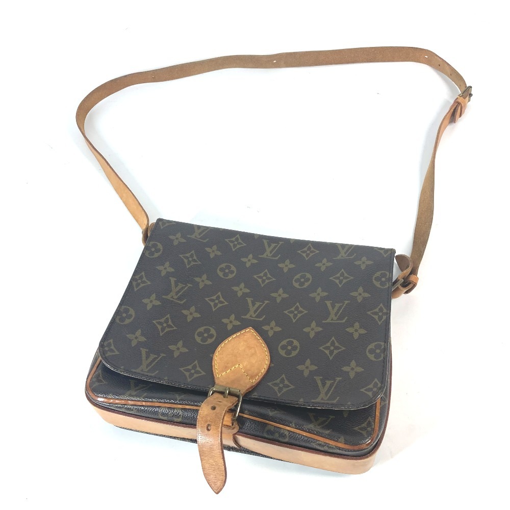 ショルダーバッグ M51252 カルトシ エール モノグラム カバン 斜め掛け ポシェット モノグラムキャンバス ブラウン dadidaworld.com