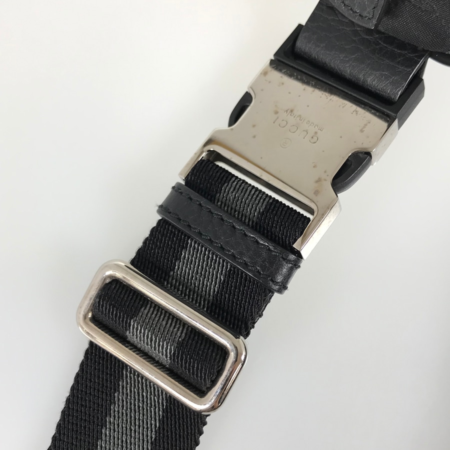 GGナイロン 449182 ボディバッグ sh【中古】 GGナイロン 449182 ボディバッグ sh【中古】