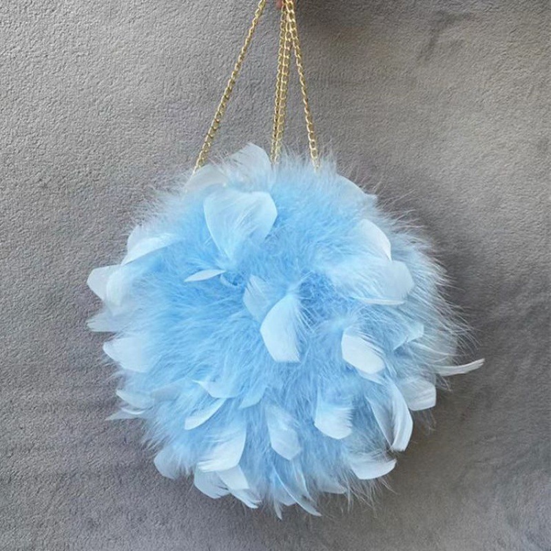 ファー付きバッグ おしゃれ 韓国版 レディース 万能 ショルダーバッグ 可愛い 七面鳥の羽根 ファー付きバッグ おしゃれ 韓国版 レディース 万能 ショルダーバッグ 可愛い 七面鳥の羽根