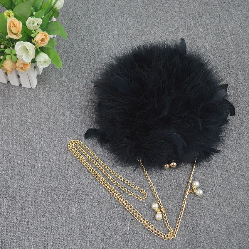 ファー付きバッグ おしゃれ 韓国版 レディース 万能 ショルダーバッグ 可愛い 七面鳥の羽根 ファー付きバッグ おしゃれ 韓国版 レディース 万能 ショルダーバッグ 可愛い 七面鳥の羽根