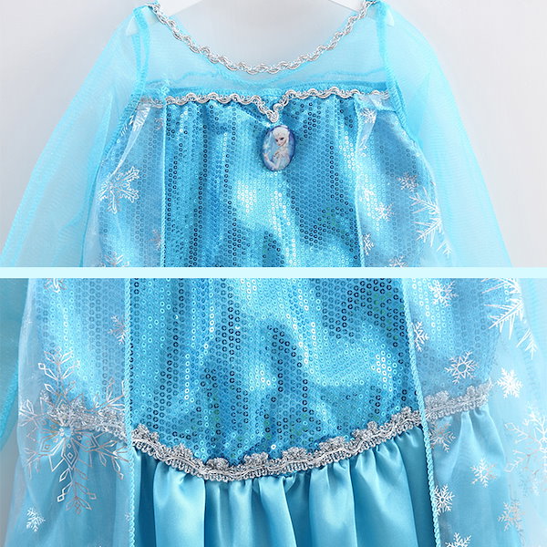 Qoo10] エルサ風ドレス ハロウィン 衣装 コスプ