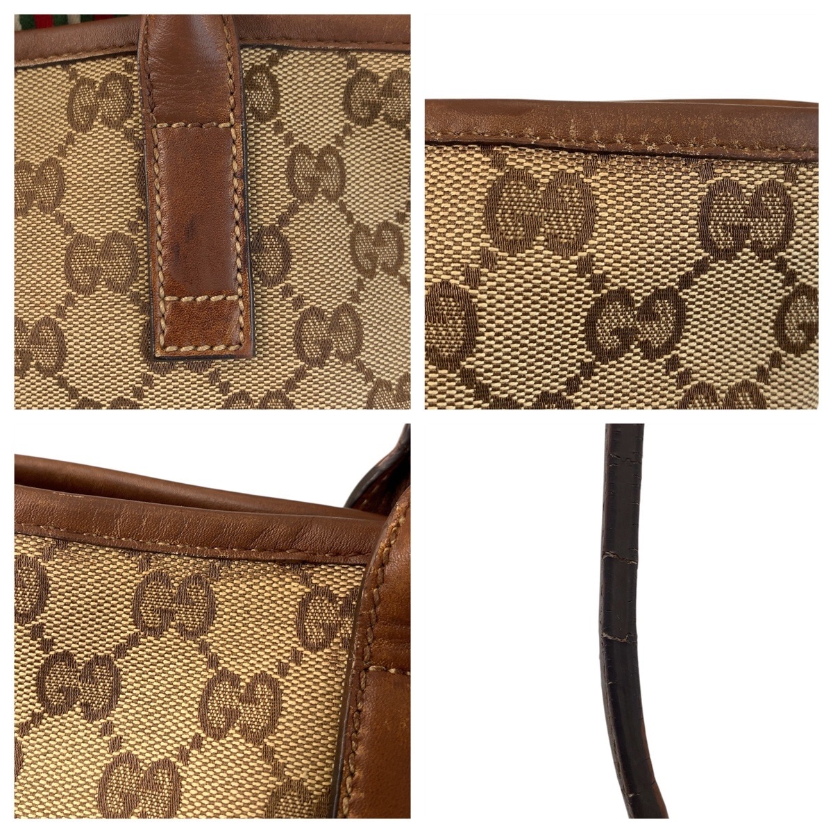 美品 ニューブリッド ベージュ ブラウン ゴールド金具 GGキャンバス/レザー 169946 トートバッグ ショルダーバッグ レディース 501358 美品 ニューブリッド ベージュ ブラウン ゴールド金具 GGキャンバス/レザー 169946 トートバッグ ショルダーバッグ レディース 501358