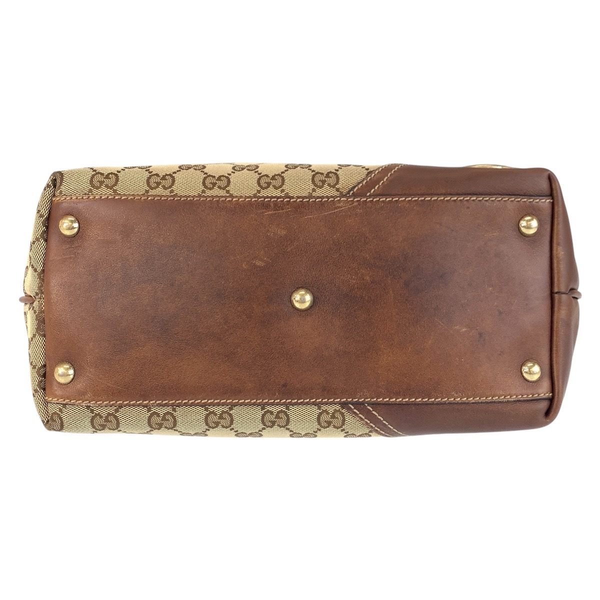 美品 ニューブリッド ベージュ ブラウン ゴールド金具 GGキャンバス/レザー 169946 トートバッグ ショルダーバッグ レディース 501358 美品 ニューブリッド ベージュ ブラウン ゴールド金具 GGキャンバス/レザー 169946 トートバッグ ショルダーバッグ レディース 501358