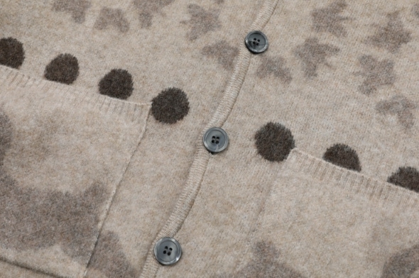 カーディガン CPGN STUDIO Bulky Brush Vintage Pattern Cardigan MY1649 CPGN STUDIO】 Bulky Brush Vintage Pattern Cardigan カーディガン