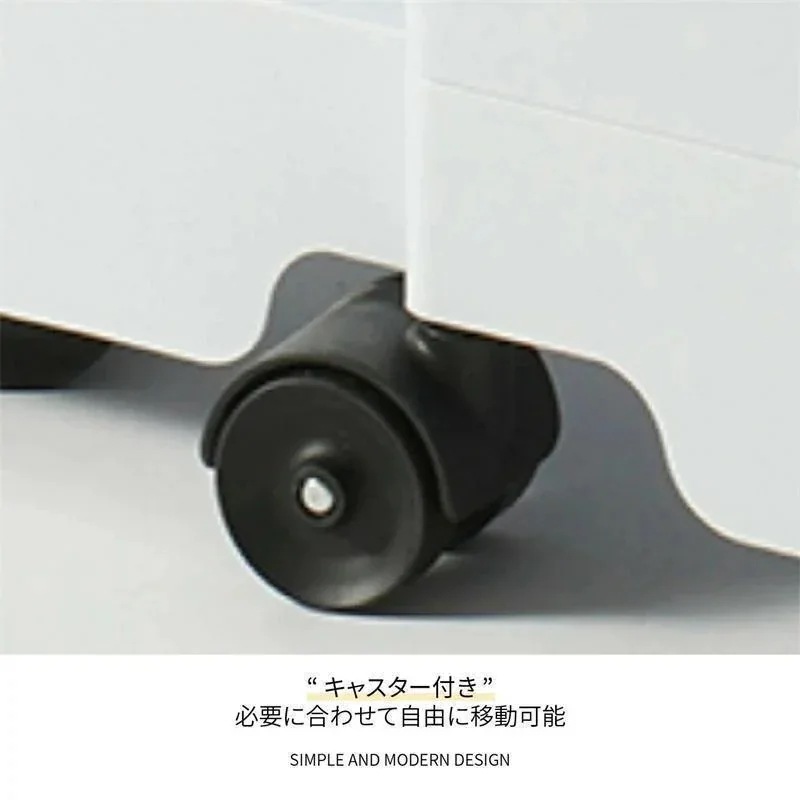 ボビー ワゴン 引き出しを動かす サイドテーブル 収納ラック キャスター付き モダン オフィス 美容室 収納 サイト収納 スリム キッチンワゴン バスケットワゴン