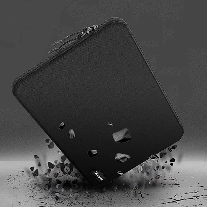 ラップトップスリーブケース 14インチ MacBook Pro 2018/2017/2016/Air2018/Surface 耐衝撃 撥水加工 出張 旅行( 14インチブラック)