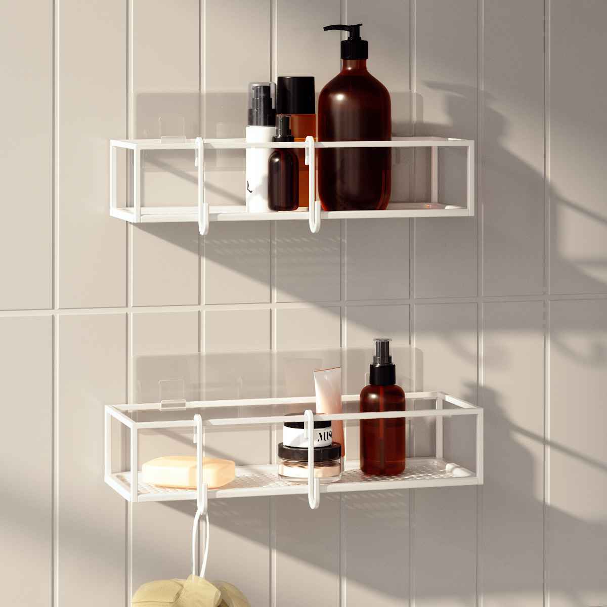 Umbra お風呂収納 キュービコ シャワービン 2個セット アンブラ バスラック 壁面収納 シャンプーラック ボトルスタンド 棚 シェルフ 吸着 ブラック ホワイト シンプル Umbra お風呂収納 キュービコ シャワービン 2個セット アンブラ バスラック 壁面収納 シャンプーラック ボトルスタンド 棚 シェルフ 吸着 ブラック ホワイト シンプル