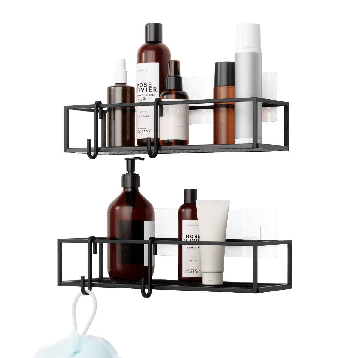 Umbra お風呂収納 キュービコ シャワービン 2個セット アンブラ バスラック 壁面収納 シャンプーラック ボトルスタンド 棚 シェルフ 吸着 ブラック ホワイト シンプル Umbra お風呂収納 キュービコ シャワービン 2個セット アンブラ バスラック 壁面収納 シャンプーラック ボトルスタンド 棚 シェルフ 吸着 ブラック ホワイト シンプル