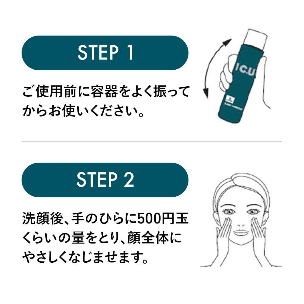 IC.U(アイシーユー) W セラム 150mL