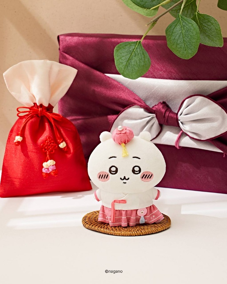 Qoo10] 【韓国限定】ちいかわ韓服エディションぬい