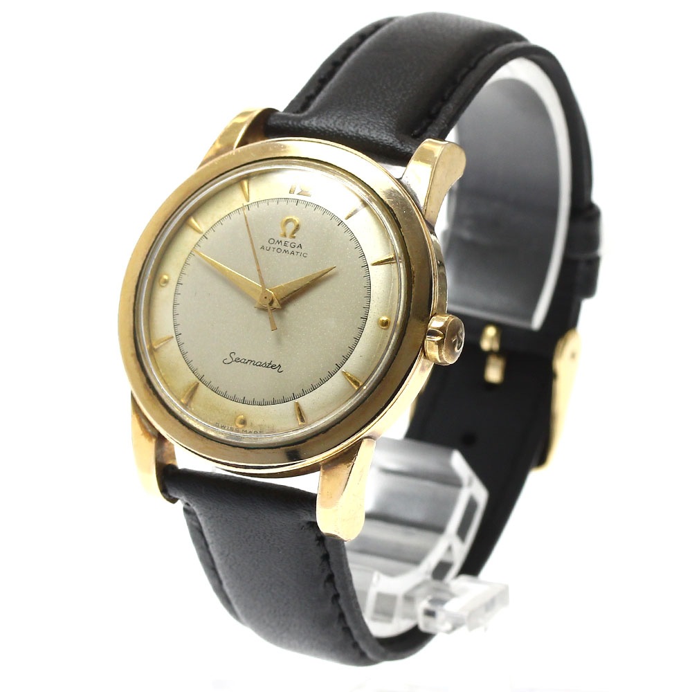 オメガ OMEGA 2577-6 シーマスター ハーフローター Cal.351 自動巻き メンズ _881440【中古】 オメガ OMEGA 2577-6 シーマスター ハーフローター Cal.351 自動巻き メンズ _881440【中古】