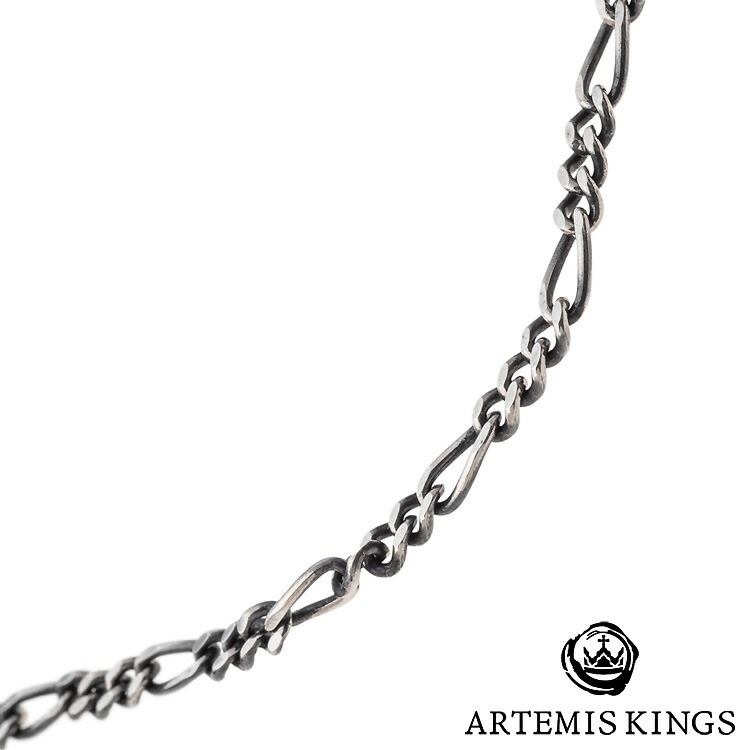 アルテミスキングス ARTEMISKINGS ガンマミックス シルバー ネックレス 全長45-50cm キュービックジルコニア SILVER925 スターリングシルバー アクセサリー メンズ レディー