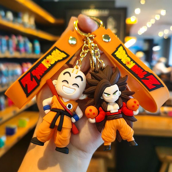 Qoo10] 新しいドラゴンボールのキーホルダー漫画車
