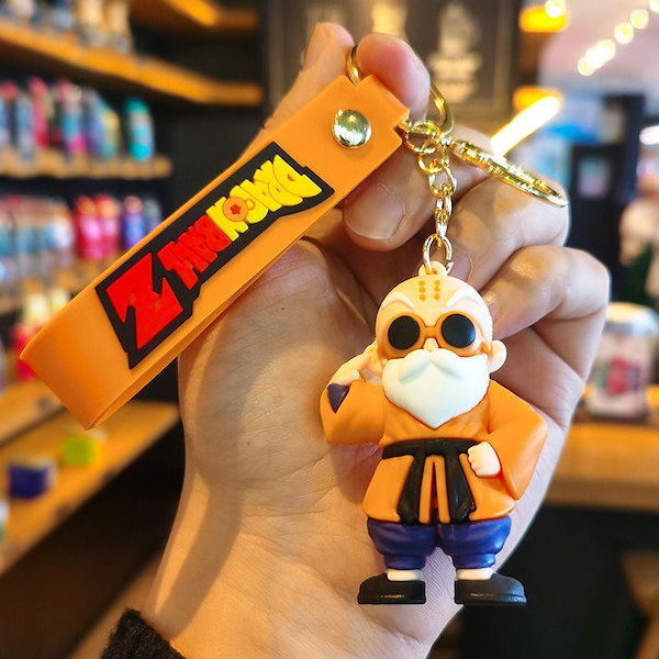 Qoo10] 新しいドラゴンボールのキーホルダー漫画車