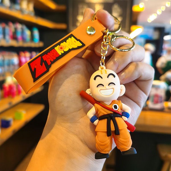 Qoo10] 新しいドラゴンボールのキーホルダー漫画車