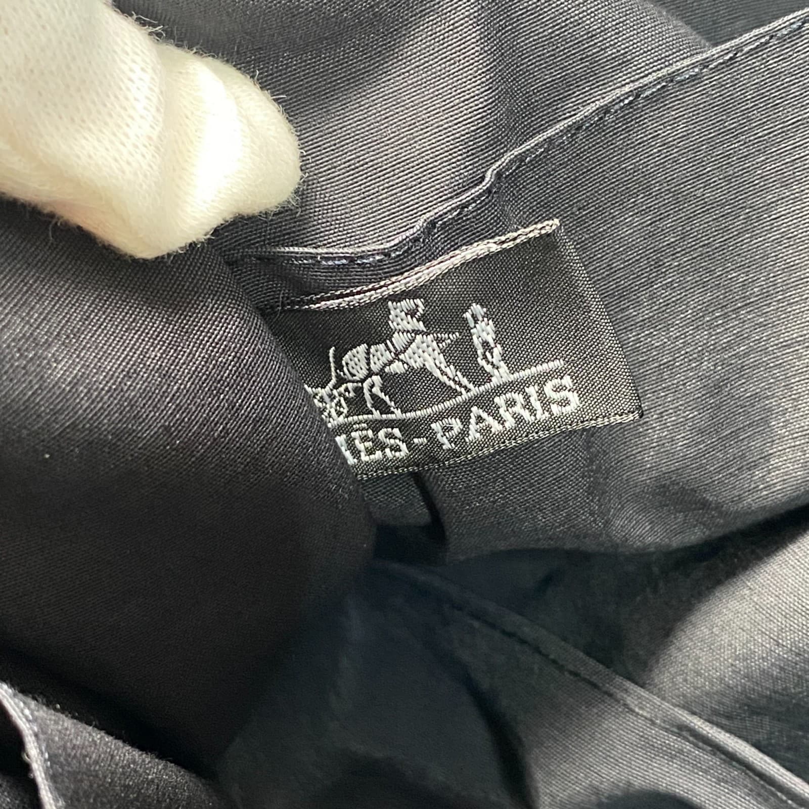 未使用 エルメス HERMES メンズ フールトゥ ポーチ クラッチバッグ 小物入れ キャンバス