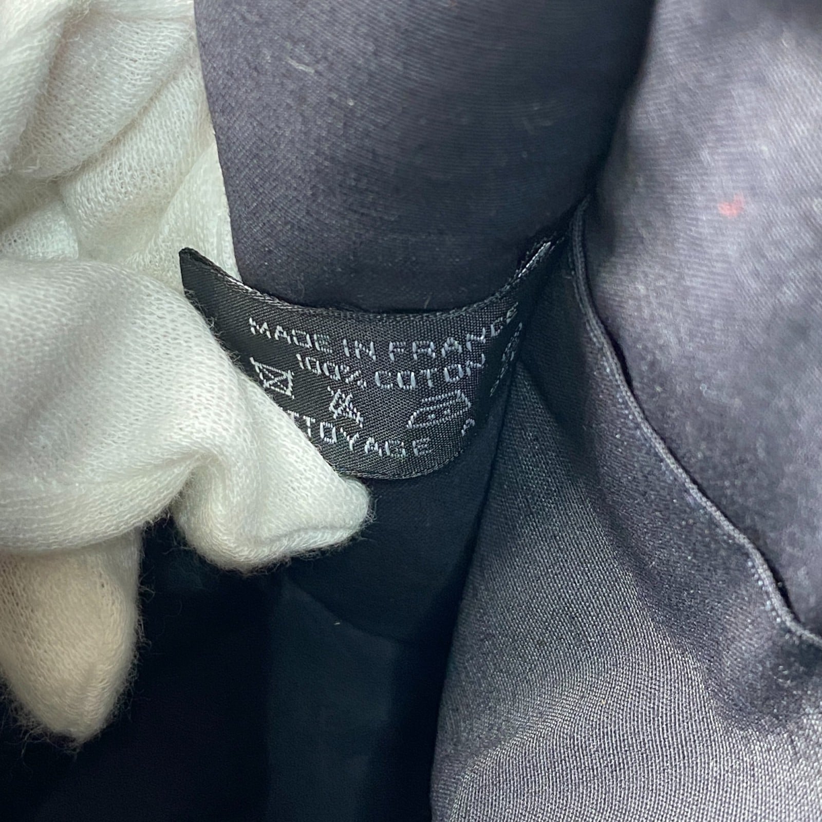 未使用 エルメス HERMES メンズ フールトゥ ポーチ クラッチバッグ 小物入れ キャンバス