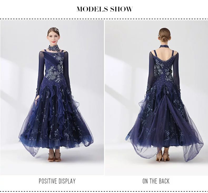 激安セールセール 社交ダンス 衣装 ワンピース 大きい裾 上品 大人 お洒落 ダンス専門服 タンゴ モダンダンス 舞台 演出 イベント衣装 ステージ衣装 ラテンダンス ダンスウエア ダンス競技着 練習