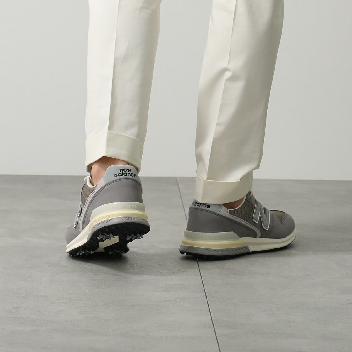 New Balance ニューバランス スニーカー GOLF ゴルフ MG996GY2 メンズ ローカット NBロゴ 防水 ヌバック メッシュ シューズ 靴 グレー New Balance ニューバランス スニーカー GOLF ゴルフ MG996GY2 メンズ ローカット NBロゴ 防水 ヌバック メッシュ シューズ 靴 グレー