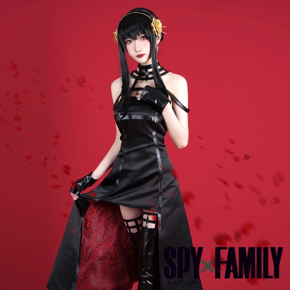 仮装 変装 ハロウィン コスチューム コスプレ衣装 ドレス ヨルフォージャー スパイファミリー スーツ ハロウィン 2023年新作入荷コスプレ