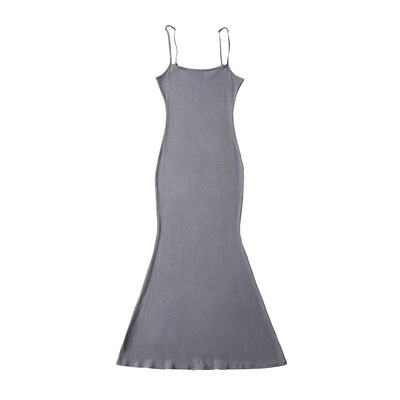 ワンピース キャミソール マキシ マキシ丈 ロング ロング丈 袖なし ノースリーブ スリム タイト 細身 伸縮性 かわいい 大人可愛い きれいめ おしゃれ お洒落 大人女子 こなれ感 ラフ セクシー