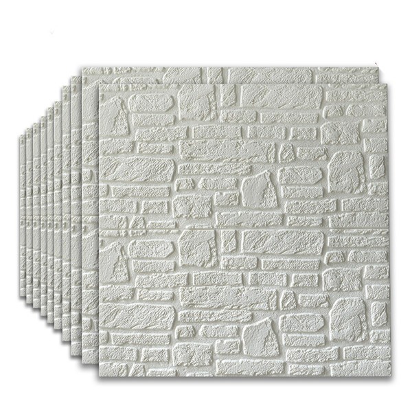 発泡スチロール 壁材 レンガ 壁用 7070cm 10枚セット 3D 立体 クッションシートおしゃれ 発泡スチロール 壁材 レンガ 壁用 7070cm 10枚セット 3D 立体 クッションシートおしゃれ