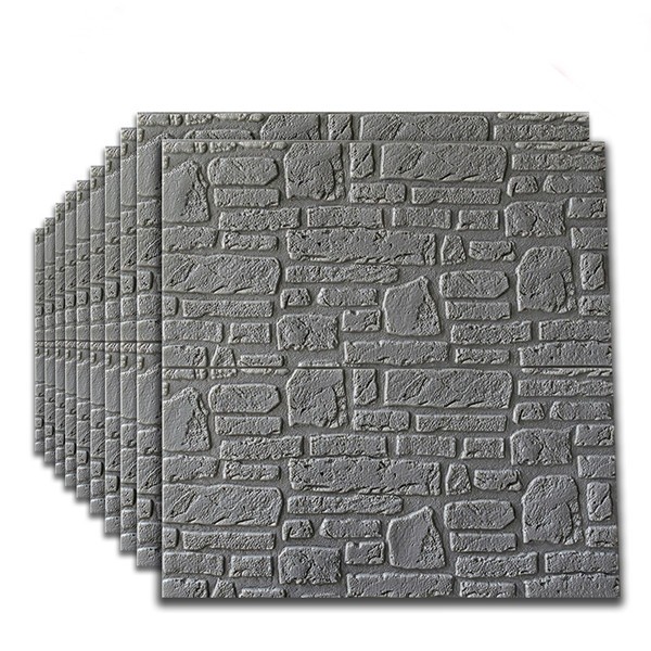 発泡スチロール 壁材 レンガ 壁用 7070cm 10枚セット 3D 立体 クッションシートおしゃれ 発泡スチロール 壁材 レンガ 壁用 7070cm 10枚セット 3D 立体 クッションシートおしゃれ