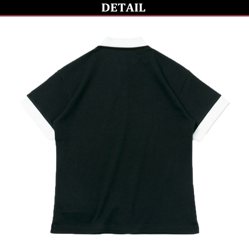 ニュー エラ ゴルフ WOMENS 半袖 ポロシャツ Dot NEW ERA Black トップス 女性用 レディース