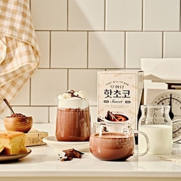 Qoo10] MUHWADANG 韓国 エリスリトール 低糖 ホットチョコ