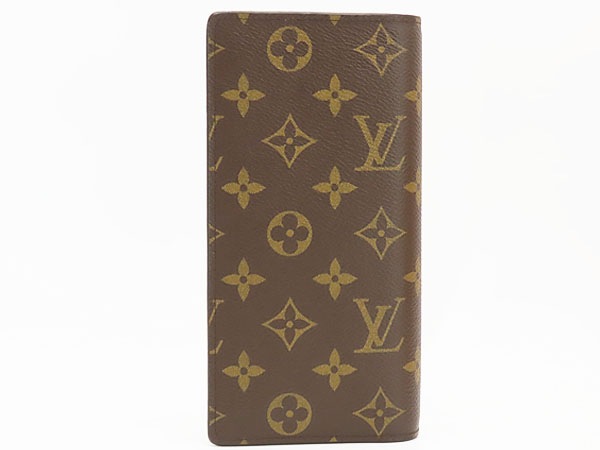 LOUIS VUITTON ダークブラウン 長財布 Louis Vuitton モノグラム 長財布 ダークブラウン Louis Vuitton
